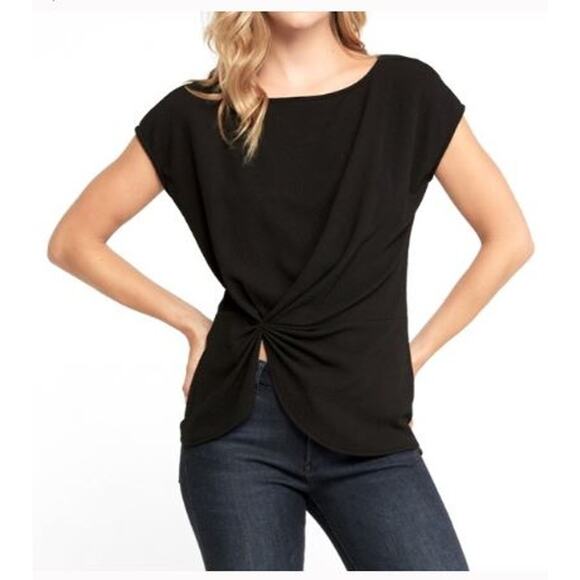VINCE CAMUTO Side-Cinched Asymmetrical Top Size Medium - Picture 1 of 3